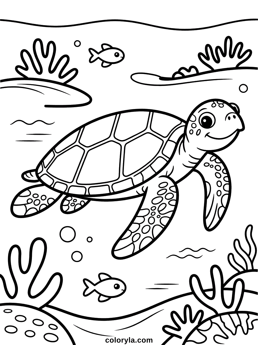 Un panorama sous-marin montrant plusieurs reptiles marins préhistoriques et poissons dans une scène d'océan mésozoïque.